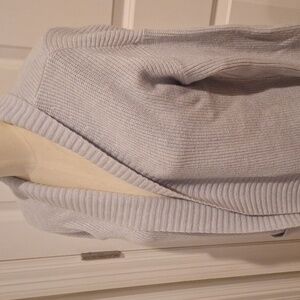 New Abercrombie & Fitch Gray Long Cardigan Sweater Soft A&F Collection Pocket‎